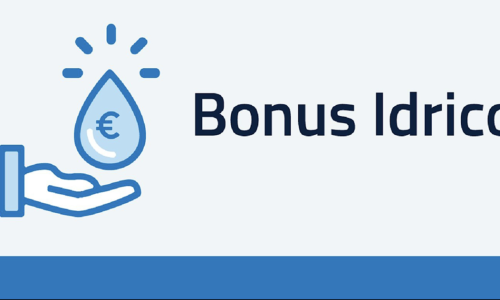 Avviso Bonus Idrico