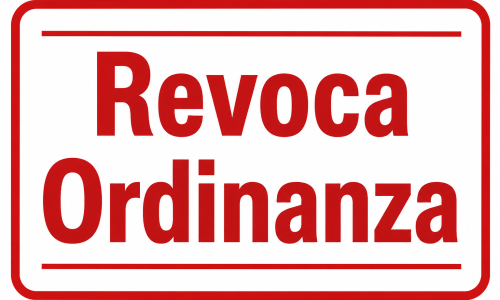 Revoca Ordinanza
